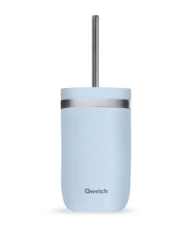 Qwetch Cold cup isotherm inox pastel blauw 470ml